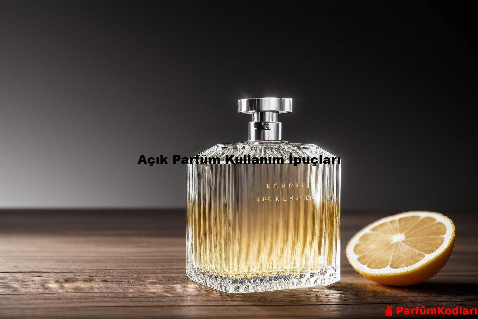 Açık Parfüm Kullanım İpuçları