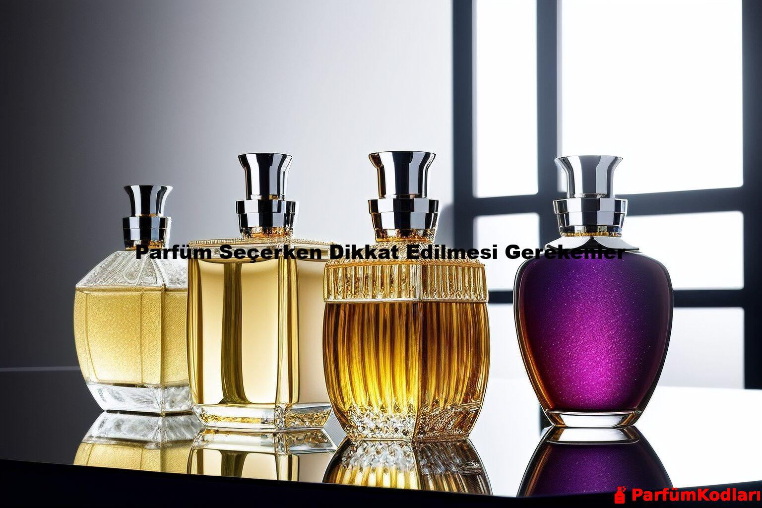 Parfüm Seçerken Dikkat Edilmesi Gerekenler