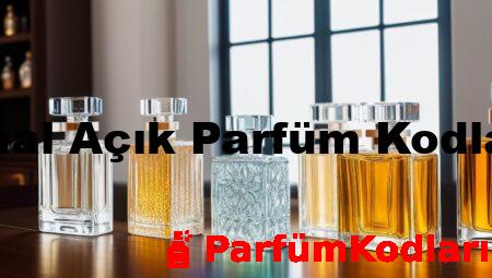 İthal Açık Parfüm Kodları