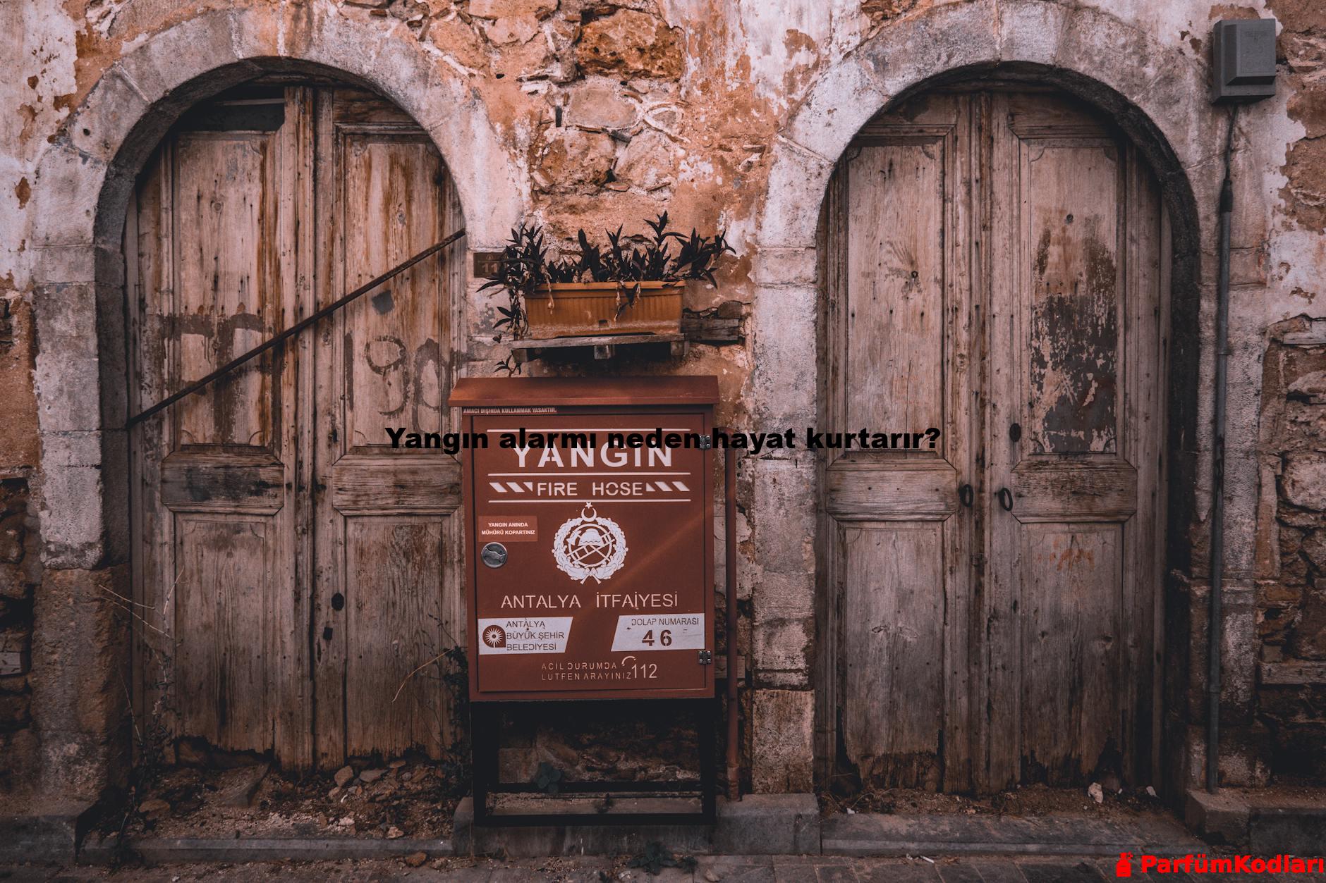 Yangın alarmı neden hayat kurtarır?