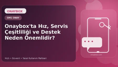 Onaybox’ta Hız, Servis Çeşitliliği ve Destek Neden Önemlidir?